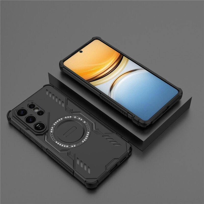 Husa Samsung Galaxy S26 Ultra Techsuit ArmorMag Case, negru