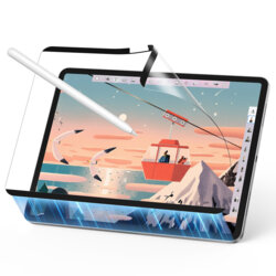 Folie iPad Air 11 (2025) ESR Paper-Feel Magnetic, negru