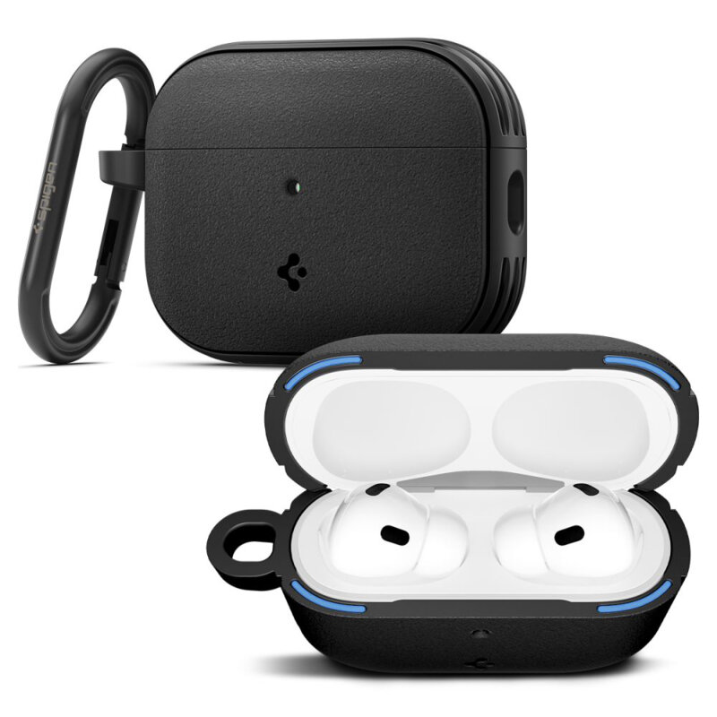 Husa Apple AirPods Pro 3 Spigen Vault, negru mat