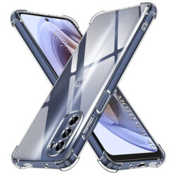 Husa Motorola Moto G31 Techsuit Shockproof Clear Silicone, transparenta