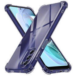 Husa Motorola Moto G41 Techsuit Shockproof Clear Silicone, fumuriu