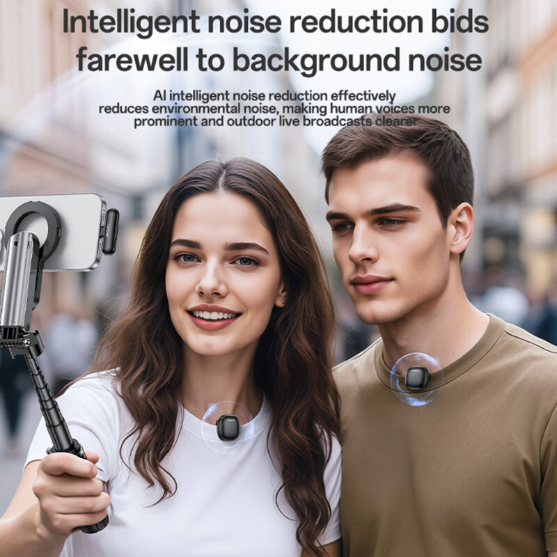 [Pachet 2x] Lavariera wireless Type-C Bluetooth 3in1 Yesido KR21