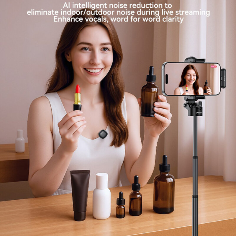 [Pachet 2x] Lavariera wireless Lightning Bluetooth 3in1 Yesido KR20