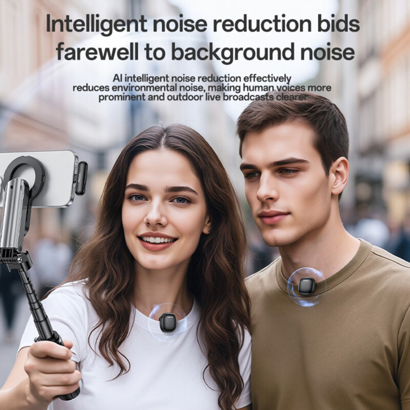 [Pachet 2x] Lavariera wireless Lightning Bluetooth 3in1 Yesido KR20