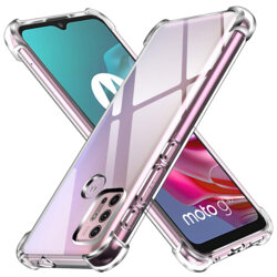 Husa Motorola Moto G30 Techsuit Shockproof Clear Silicone, transparenta