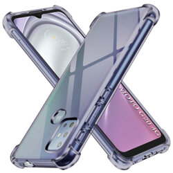 Husa Motorola Moto G20 Techsuit Shockproof Clear Silicone, fumuriu