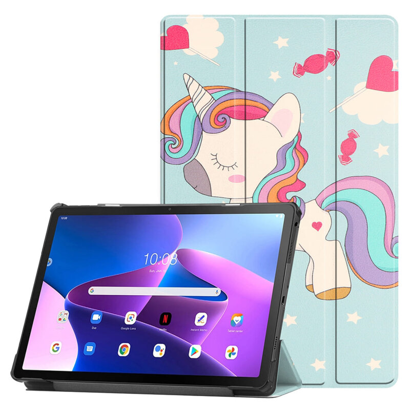 Husa Samsung Galaxy Tab A11 Techsuit FoldPro, Unicorn