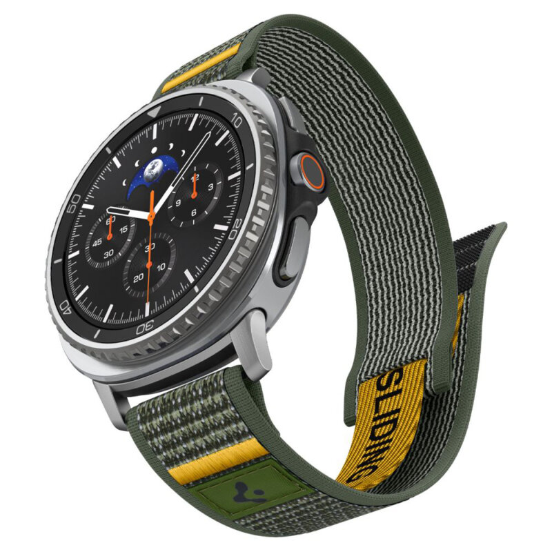Curea Samsung Galaxy Watch8 44mm Spigen Athlex Air, verde