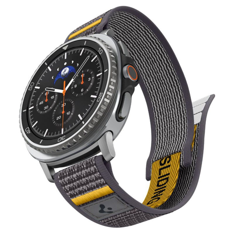 Curea Samsung Galaxy Watch8 44mm Spigen Athlex Air, gri