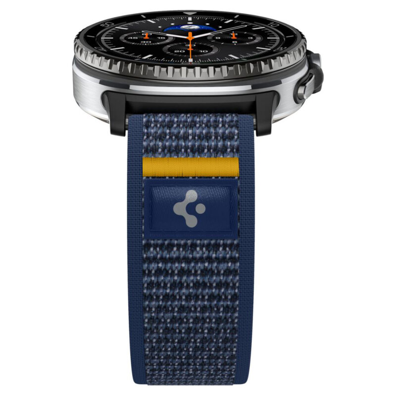 Curea Samsung Galaxy Watch8 Classic Spigen Athlex Air, bleumarin
