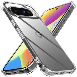 Husa Google Pixel 10 Techsuit Shockproof Clear Silicone, transparenta