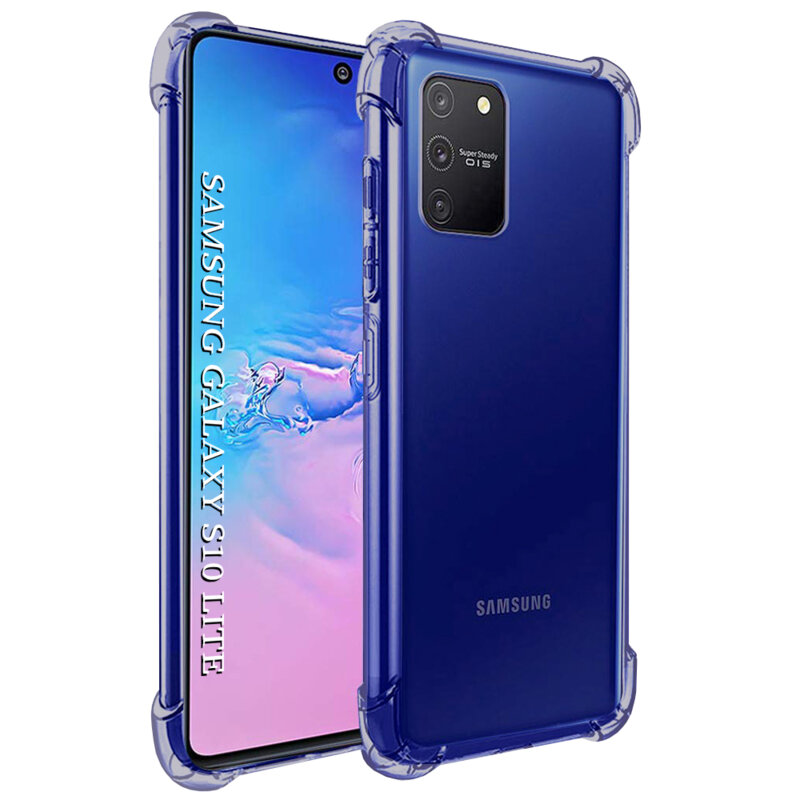 Husa Samsung Galaxy S10 Lite Techsuit Shockproof Clear Silicone, fumuriu