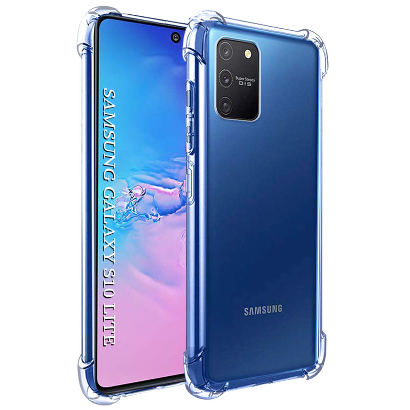 Husa Samsung Galaxy S10 Lite Techsuit Shockproof Clear Silicone, transparenta