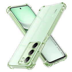 Husa Realme 14x Techsuit Shockproof Clear Silicone, transparenta
