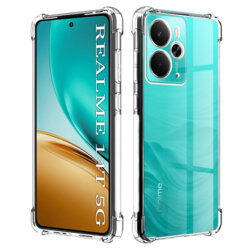 Husa Realme 14 Techsuit Shockproof Clear Silicone, transparenta