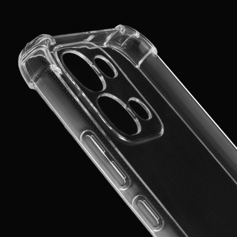 Husa Oppo A6 Pro 4G Techsuit Shockproof Clear Silicone, transparenta