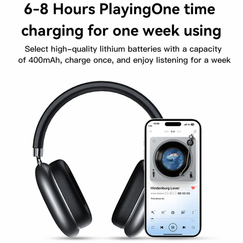 Casti Bluetooth over-ear BT5.2 Noise Reduction, Yesido EP05