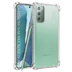 Husa Samsung Galaxy Note 20 Techsuit Shockproof Clear Silicone, transparenta