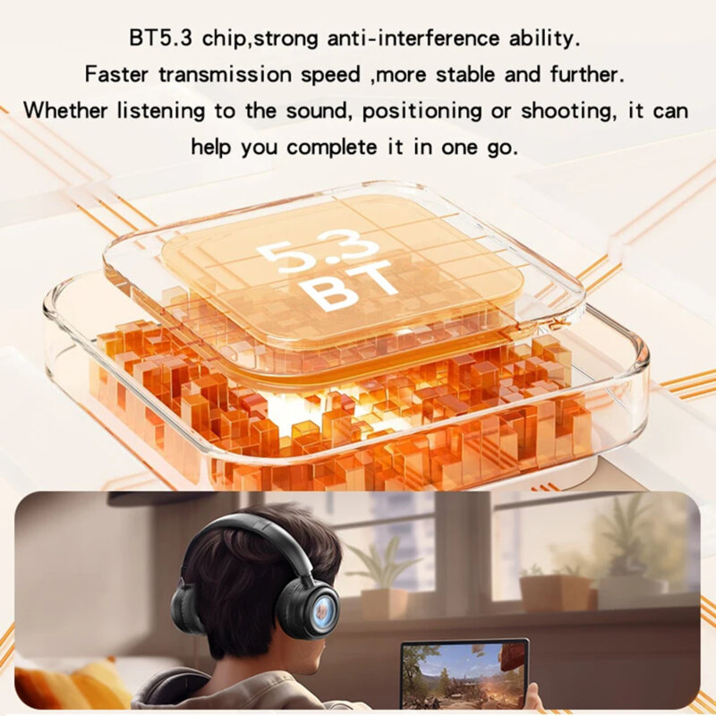 Casti Bluetooth pentru copii, over-ear Yesido EP06, 500mAh, negru