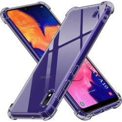 Husa Samsung Galaxy A10 Techsuit Shockproof Clear Silicone, fumuriu