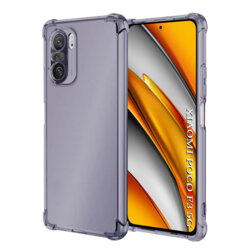 Husa Xiaomi Poco F3 Techsuit Shockproof Clear Silicone, fumuriu