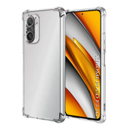 Husa Xiaomi Poco F3 Techsuit Shockproof Clear Silicone, transparenta