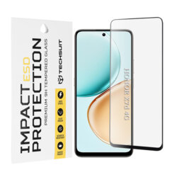 Folie sticla Honor X7d 4G Techsuit ESD Glass, negru