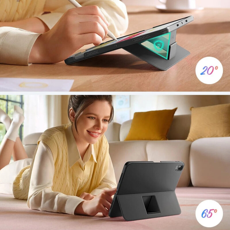 Husa iPad 10 (2022) 10.9 ESR Flex Keyboard Case, gri