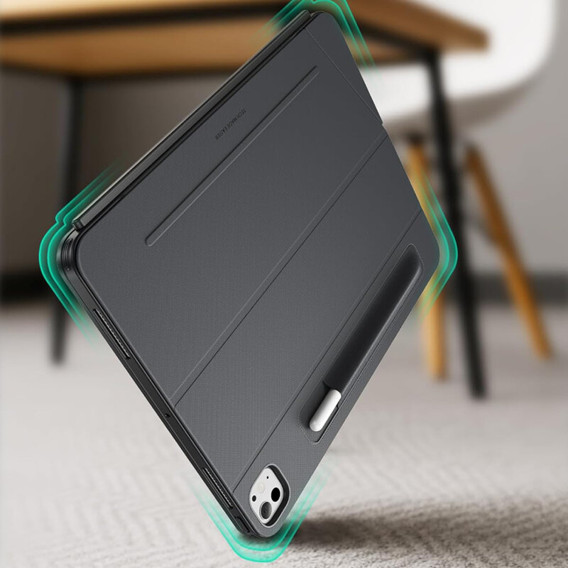 Husa iPad Pro 11 (2024) ESR Shift Keyboard Case, gri