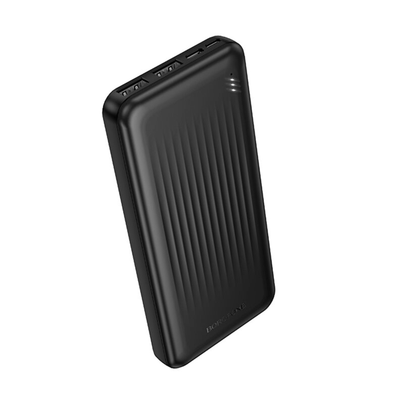 Baterie externa Fast Charging 10000mAh Borofone Clever BJ78, negru