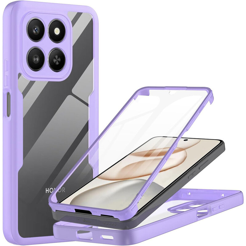 Husa 360° Honor X7d 4G Techsuit ColorVerse, mov