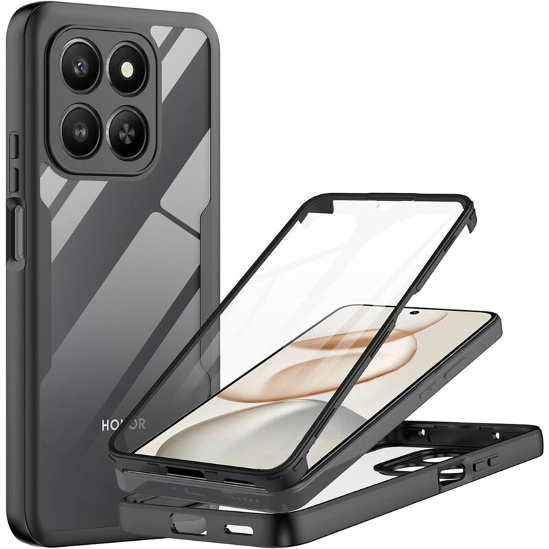 Husa 360° Honor X7d 4G Techsuit ColorVerse, negru