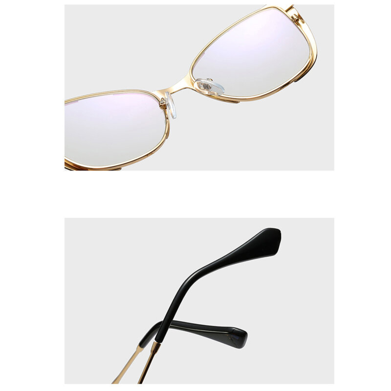 Ochelari antireflex dama pentru calculator Techsuit, negru, 8808