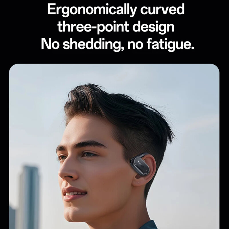 Casti waterproof open-ear Yesido YSP25, 600mAh, negru