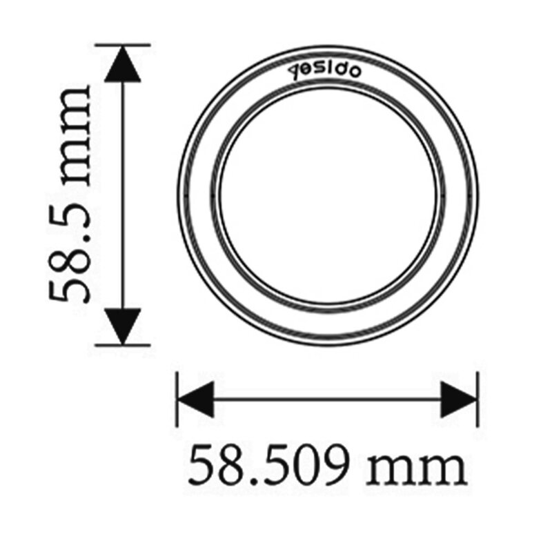 Placuta metalica suport magnetic telefon, Yesido C208