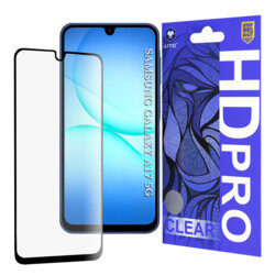 Folie sticla Samsung Galaxy A17 5G Lito HD Pro Clear, negru