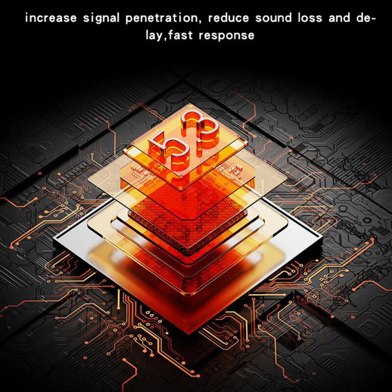 Casti Bluetooth half-in-ear Noise Cancelling TWS21, 320mAh, alb