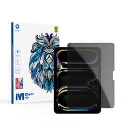 Folie sticla iPad Pro 11 (2025) Lito 9H Tempered Glass, privacy