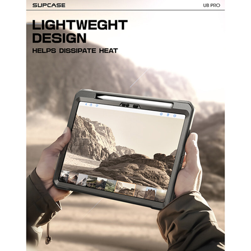 Husa iPad Pro 11 (2025) Supcase Unicorn Beetle Pro, negru