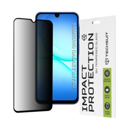 Folie sticla Samsung Galaxy A17 5G Techsuit 111D Privacy Full Glue, negru