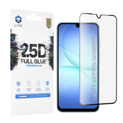 Folie sticla Samsung Galaxy A17 4G Lito 2.5D Full Glue, negru