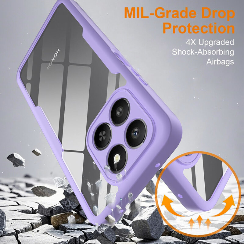 Husa 360° Honor 400 Smart 4G Techsuit ColorVerse, mov