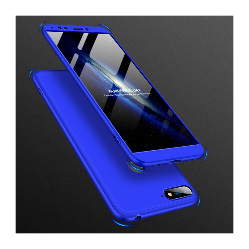 Husa Huawei Honor 7A GKK 360 Full Cover Albastru