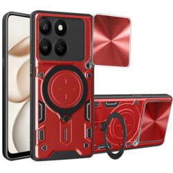 Husa Honor 400 Smart 4G Techsuit CamGuard Pro, rosu