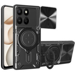 Husa Honor 400 Smart 5G Techsuit CamGuard Pro, negru