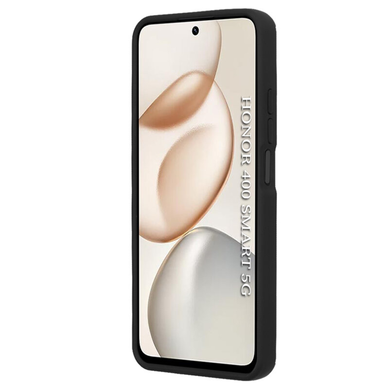Husa Honor 400 Smart 5G Techsuit Glinth cu inel suport stand magnetic, negru
