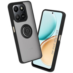 Husa Honor X7d 4G Techsuit Glinth cu inel suport stand magnetic, negru