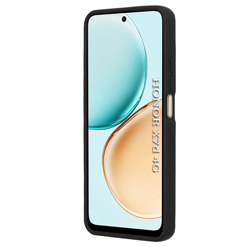Husa Honor X7d 4G Techsuit Glinth cu inel suport stand magnetic, negru