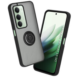 Husa Xiaomi Redmi 15 5G Techsuit Glinth cu inel suport stand magnetic, negru