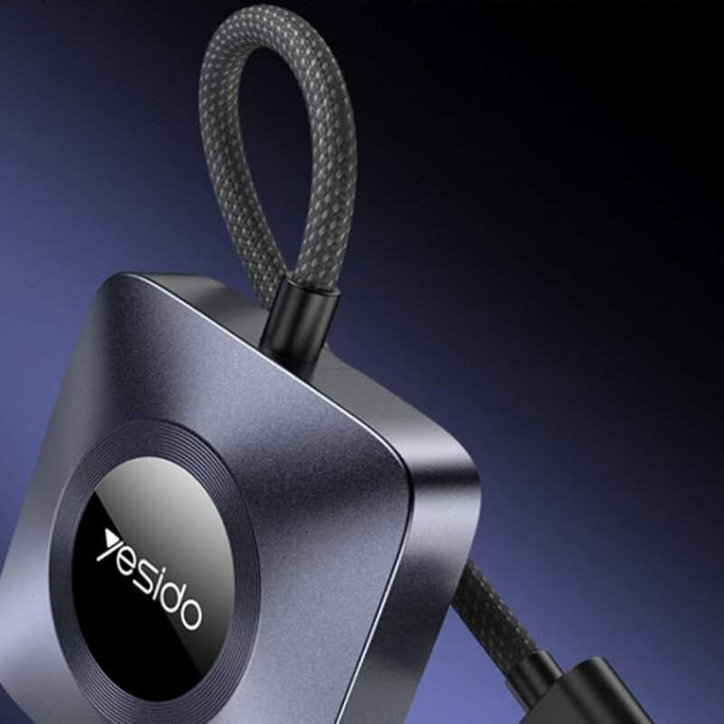 Adaptor wireless CarPlay Wi-Fi 6, Bluetooth 5.0 Yesido, KM23